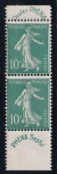 France N°188 - Phena - Paire Verticale De Carnet - Neuf ** Sans Charnière - TB - Unused Stamps