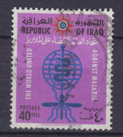 Iraq Irak 1962 Mi. 342, 40 F Kampf Gegen Malaria WHO World United Against Malaria - Iraq