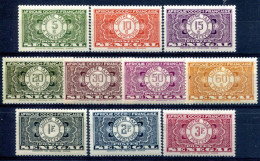 Sénégal             Taxes  22/31 ** - Unused Stamps