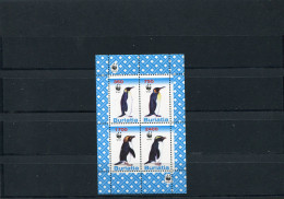 RUSSIA STATES (BURIATIA) WWF Penguins MNH - Pingouins & Manchots