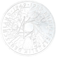 Monnaie, République Fédérale Allemande, 10 Mark, 1989, Karlsruhe, Germany, 40 - Commemorative