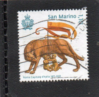 2021 San Marino - Roma Capitale D'Italia - Gebraucht