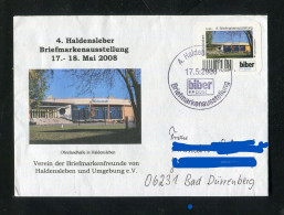 "PRIVATPOST - BIBER POST" 2008, Brief/SSt. (1845) - Private & Local Mails