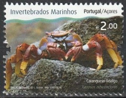 Portugal, 2010 - Invertebrados Marinhos Dos Açores, €2,00 -|- Mundifil - 3999 - Used Stamps