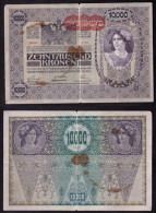 AUSTRIA 10000 CORONE 1918 PIK 65 MB - Oesterreich