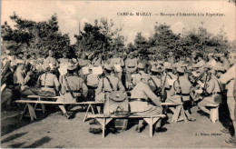 Camp-de-Mailly Commune De Mailly-le-Camp Musique D'Infanterie à La Répétition Militaire Military Aube Dos Vert TB.Etat - Sonstige & Ohne Zuordnung