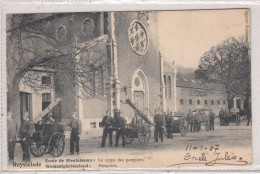 Ruysselede. Weldadigheidschool. Pompiers. - Ruiselede