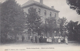 HEIDE KALMTHOUT 1910 HOTEL DE LA STATION - MOOIE ANIMATIE - HOELEN KAPELLEN 2064 - Kalmthout