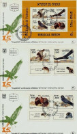 ISRAEL 1984 FDC YEAR SET WITH S/SHEETS + SEE 7 SCANS - Brieven En Documenten