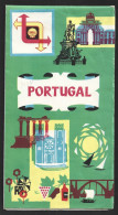 Map Of Roads Of Portugal Published By Shell 1932. Oil. Fuels. Karte Der Straßen Portugals, Veröffentlicht Von Shell. Ol. - Europe