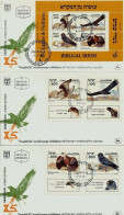ISRAEL 1985 FDC YEAR SET WITH S/SHEETS + SEE 7 SCANS - Brieven En Documenten