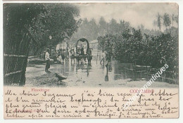 CPA Ceylan (Ceylon) - Colombo - Floodtime - Ed A.W. Andrée, Ceylon - Circulée 1901 - Non Divisée - - Sri Lanka (Ceylon)