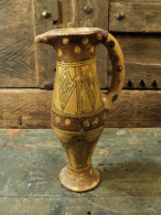 Ancien Petit Pichet Terre Cuite Kabylie Algérie / Kabyle Berbère - African Art