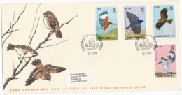 HONG KONG - FDC -  BUSTA  PRIMO GIORNO  - 1988 - FDC