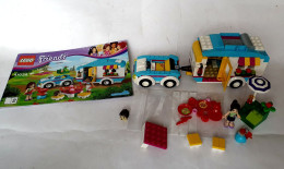 EQUIVALENCE BOITE FIGURINES LEGO FRIENDS VOITURE ET CARAVANE 41034 - Lego System