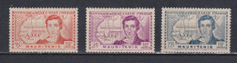 Timbres Neufs* De Mauritanie De 1939 N°95 à 97   MH - Neufs