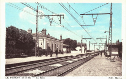 Carte POSTALE Ancienne De  LE  PERRAY  - Gare - Le Perray En Yvelines