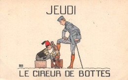 Illustrateur    La Pochette De La Marraine  N°2.    Jeudi. Le Cireur De Bottes       (voir Scan) - Sonstige & Ohne Zuordnung