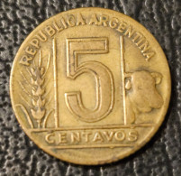 ARGENTINA- 5 CENTAVOS 1945. - Argentine