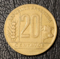 ARGENTINA- 20 CENTAVOS 1944. - Argentine