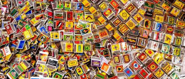 INDIA 200 DIFFERENT MATCHBOX LOT HARD TO FIND ALL NEW - Zündholzschachteln