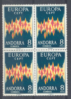 Andorra 1972 - Ed 72, Europa Mnh - Bloque (**) - 1972