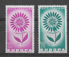 Italia 1964.  Europa Mi 1164-65  (**) - 1964