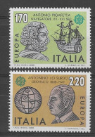 Italia 1980.  Europa Mi 1686-87  (**) - 1980