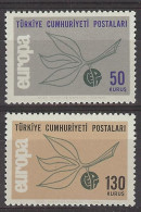 Europa 1965. Turkiye Mi 1961-62 (**) - 1965