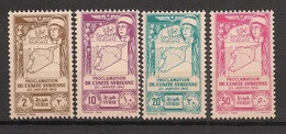 SYRIE - 1944 - Poste Aérienne PA N°YT. 97 à 100 - Unité Syrienne - Neuf Luxe ** / MNH / Postfrisch - Posta Aerea