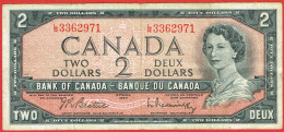 Canada - Billet De 2 Dollars - Elizabeth II - 1954 - P76b - Canada