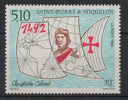 SPM - 1992 - N°Yv. 569 - Christophe Colomb - Neuf Luxe ** / MNH / Postfrisch - Cristóbal Colón