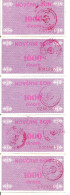 BOSNIE-HERZEGOVINE 1000 DINARA ND1992 VF P 50 ( 5 Billets ) - Bosnië En Herzegovina