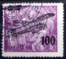 TCHECOSLOVAQUIE                       P.A 8                           OBLITERE - Airmail