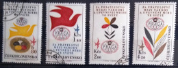 TCHECOSLOVAQUIE                       P.A 53/56                          OBLITERE - Airmail