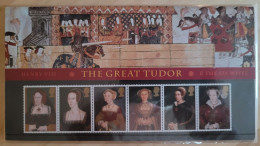 1997 UK ROYAL MAIL PRESENTATION PACK THE GREAT TUDOR MINT DECIMAL STAMPS - Presentation Packs