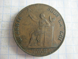 France 2 Sols 1791 Monneron - 1791-1792 Constitution (An I)