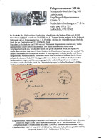 Feldpost Einschreiben Feldpostamt 279 La Rochelle Frankreich 1942 - Feldpost 2a Guerra Mondiale