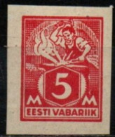 ESTONIE 1922-5 * - Estonie