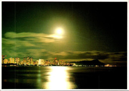 15-11-2023 (2 V 17) USA (posted To Australia 1988) Moonrise - Diamond Head Honolulu - Honolulu