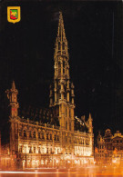 CPM - BRUXELLES - Hôtel De Ville La Nuit - Bruxelles La Nuit