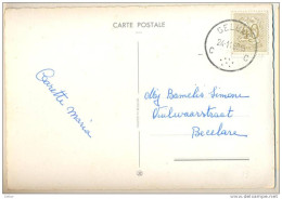 1p559: St.Catherinakaart Met N° 853: C GELUWE C 24.11.60 > Becelare - 1951-1975 Heraldischer Löwe (Lion Héraldique)