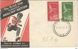 6Mm-917:  Health Stamps 1946 - FDC