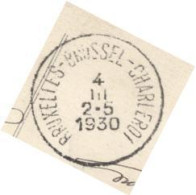 Ap22:BRUXELLES-BRUSSEL-CHARLEROI 4 III 2-5 1930 - Grenzübergangsstellen