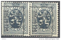 _4Wz593: N° 247A : BELGIQUE 1931 BELGIË: Paar - Typo Precancels 1929-37 (Heraldic Lion)