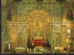 Brasil - Salvador Bahia - Sao Francisco Church - High Altar - Caja 1 - Salvador De Bahia