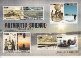 2011 British Antarctic Territory Cpl. Set Of THREE Antarctic Science Miniature Sheets Of 8  MNH PLEASE READ DESCRIPTION - Unused Stamps