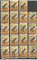 _3L-319: Lx:  Restje Van  19 Zegels:  N° 814: Bijen - Abeille... : .... Verder Uit Te Zoeken.. - Used Stamps