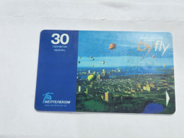 BELARUS-(BY-BLT-205)-Brest-Simeon Cathedral-(155)(GOLD CHIP)(002052)(tirage-?)-used Card+1card Prepiad Free - Wit-Rusland