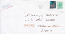 G-B--2003--Lettre De WARRINGTON Pour Mercin Et Vaux--02 ....timbres...cachet...courrier Inclus - Cartas & Documentos